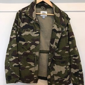 Old Navy Twill Field Camo Jacket